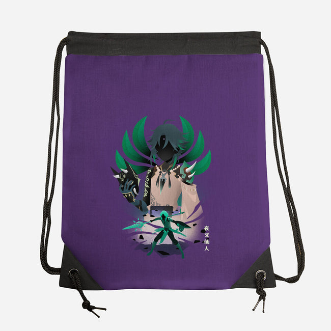 Mountain Demon-none drawstring bag-RonStudio