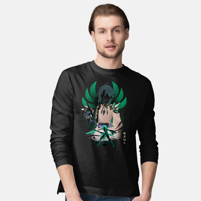Mountain Demon-mens long sleeved tee-RonStudio