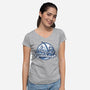 The Frying Dutchman-womens v-neck tee-se7te