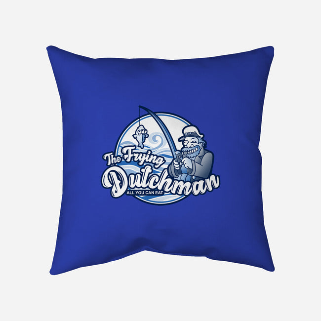 The Frying Dutchman-none removable cover w insert throw pillow-se7te