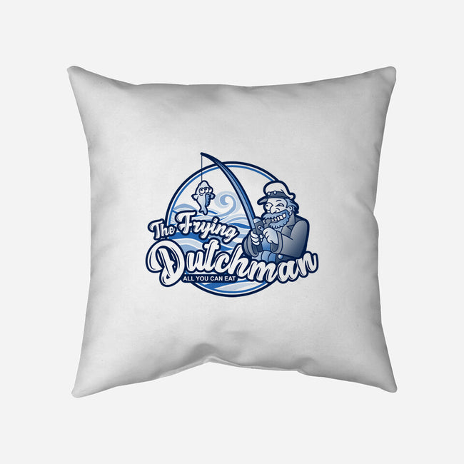 The Frying Dutchman-none removable cover w insert throw pillow-se7te