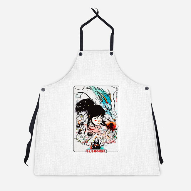 The Dragon's Love-unisex kitchen apron-Bellades