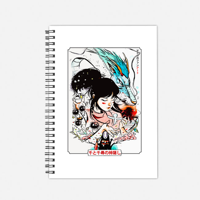 The Dragon's Love-none dot grid notebook-Bellades