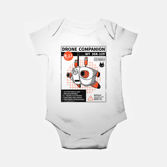 Drone Companion-baby basic onesie-paulagarcia