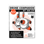 Drone Companion-none glossy sticker-paulagarcia