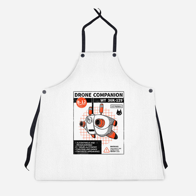 Drone Companion-unisex kitchen apron-paulagarcia