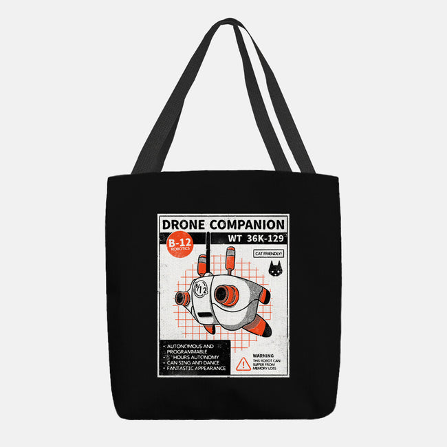 Drone Companion-none basic tote bag-paulagarcia