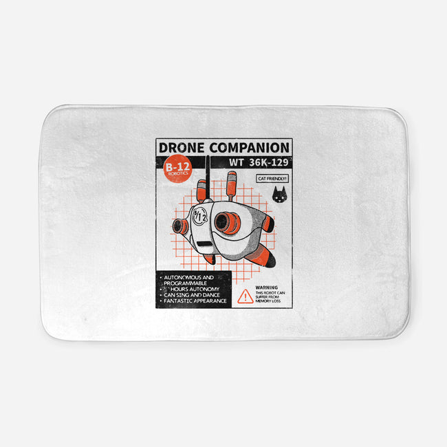 Drone Companion-none memory foam bath mat-paulagarcia
