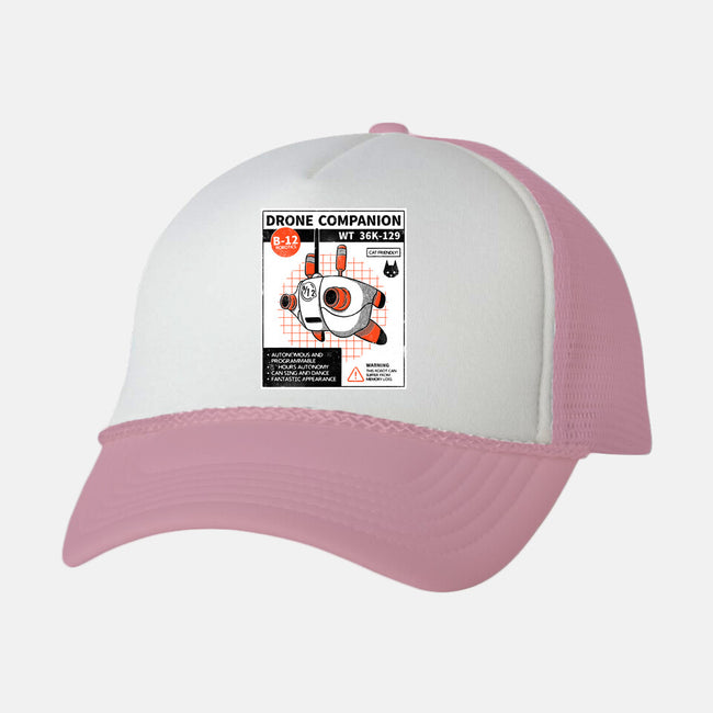 Drone Companion-unisex trucker hat-paulagarcia