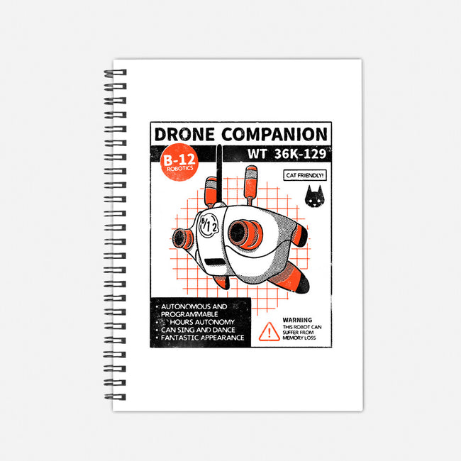 Drone Companion-none dot grid notebook-paulagarcia