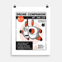 Drone Companion-none matte poster-paulagarcia