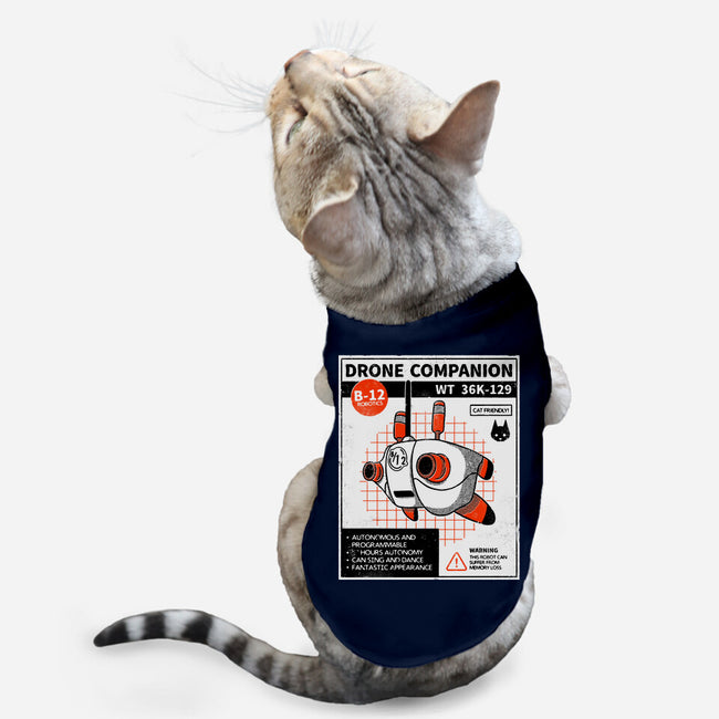 Drone Companion-cat basic pet tank-paulagarcia