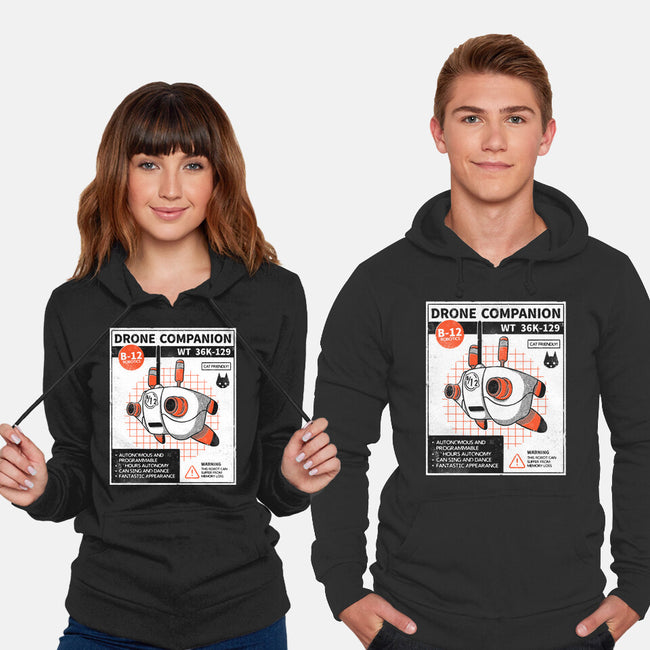 Drone Companion-unisex pullover sweatshirt-paulagarcia