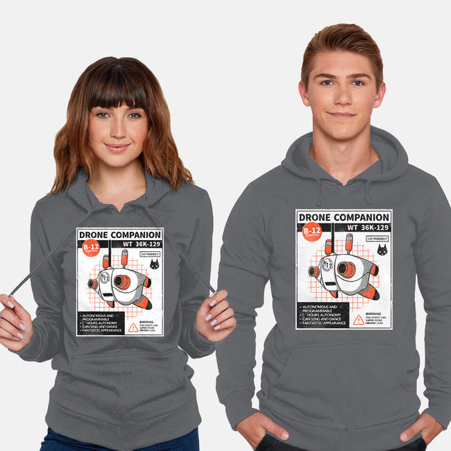 Drone Companion-unisex pullover sweatshirt-paulagarcia