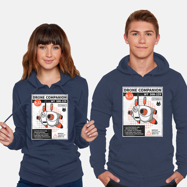 Drone Companion-unisex pullover sweatshirt-paulagarcia