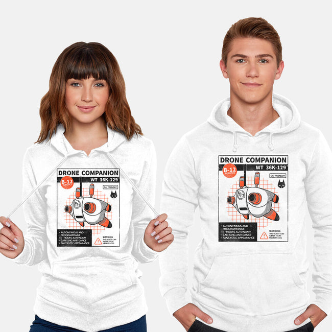 Drone Companion-unisex pullover sweatshirt-paulagarcia
