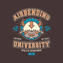 University Of Airbending-none memory foam bath mat-Logozaste
