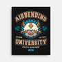 University Of Airbending-none stretched canvas-Logozaste