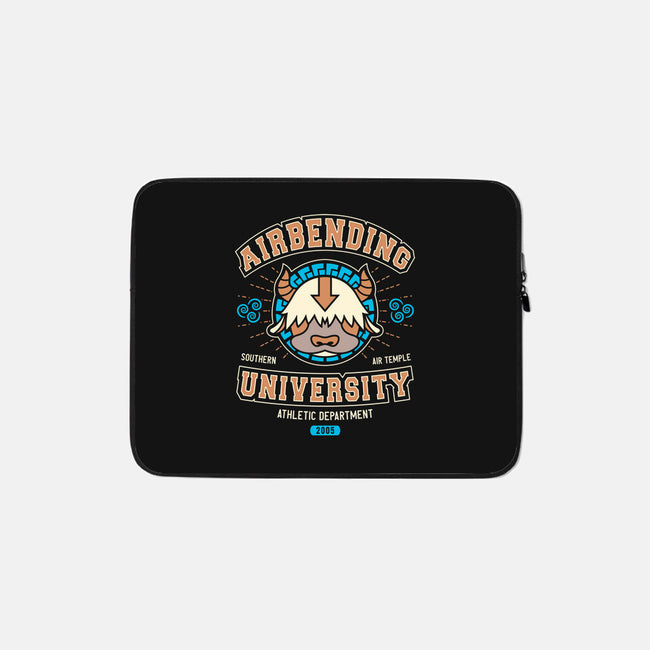 University Of Airbending-none zippered laptop sleeve-Logozaste