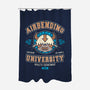 University Of Airbending-none polyester shower curtain-Logozaste
