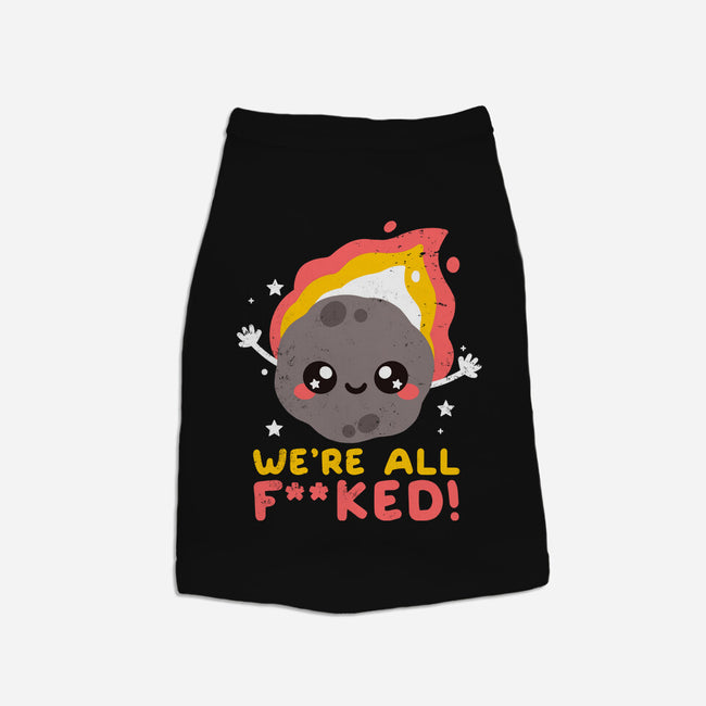 It's The End-dog basic pet tank-NemiMakeit