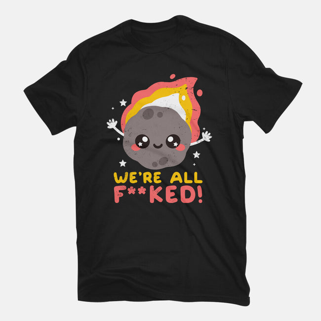 It's The End-womens fitted tee-NemiMakeit