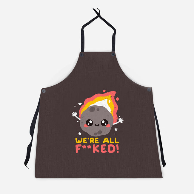 It's The End-unisex kitchen apron-NemiMakeit