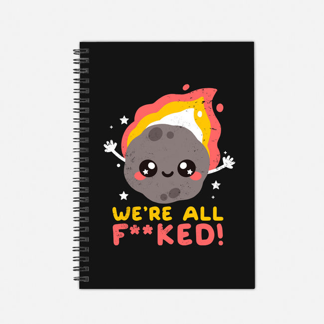 It's The End-none dot grid notebook-NemiMakeit