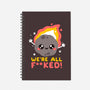 It's The End-none dot grid notebook-NemiMakeit