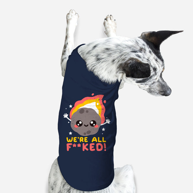 It's The End-dog basic pet tank-NemiMakeit
