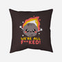 It's The End-none removable cover w insert throw pillow-NemiMakeit
