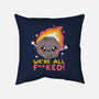It's The End-none removable cover w insert throw pillow-NemiMakeit