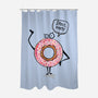 I Feel Empty-none polyester shower curtain-Soydelosbuenos