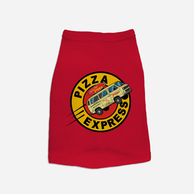 Pizza Express-dog basic pet tank-Getsousa!