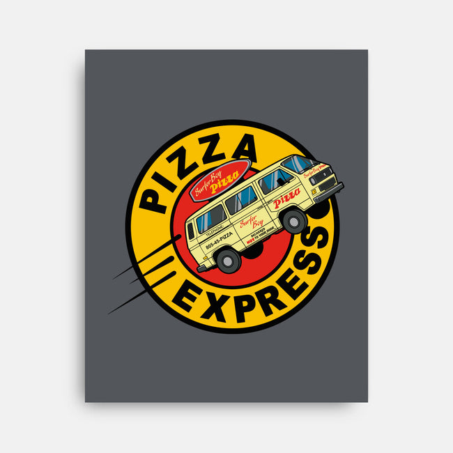 Pizza Express-none stretched canvas-Getsousa!