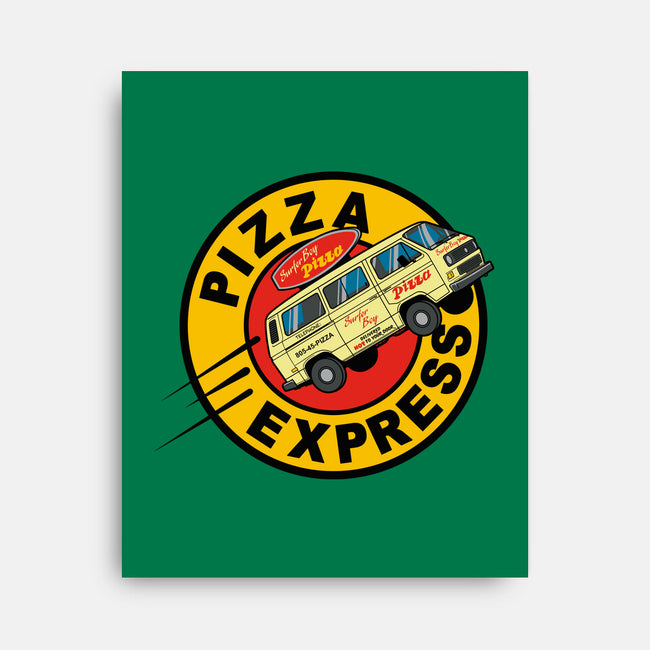 Pizza Express-none stretched canvas-Getsousa!