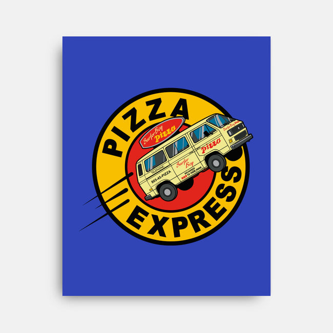 Pizza Express-none stretched canvas-Getsousa!