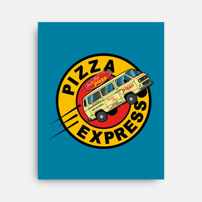 Pizza Express-none stretched canvas-Getsousa!