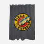 Pizza Express-none polyester shower curtain-Getsousa!