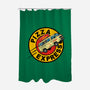 Pizza Express-none polyester shower curtain-Getsousa!