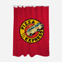 Pizza Express-none polyester shower curtain-Getsousa!