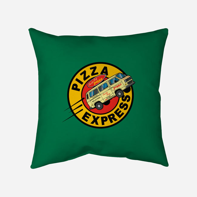 Pizza Express-none removable cover throw pillow-Getsousa!