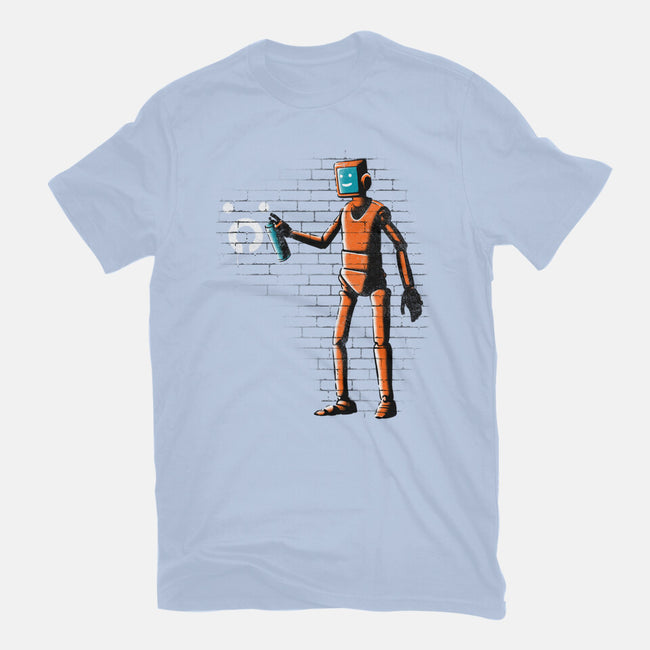 Outsider Graffiti-mens basic tee-paulagarcia