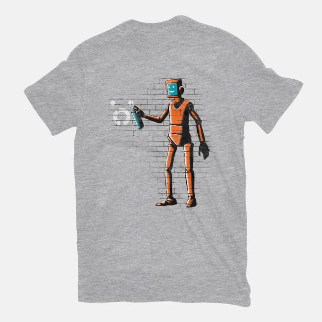 Outsider Graffiti-mens basic tee-paulagarcia