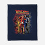 Back To The Upside Down-none fleece blanket-zascanauta