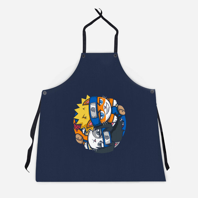 Meow-ruto-unisex kitchen apron-krisren28