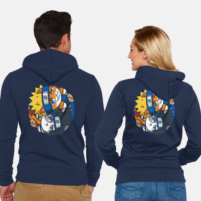 Meow-ruto-unisex zip-up sweatshirt-krisren28