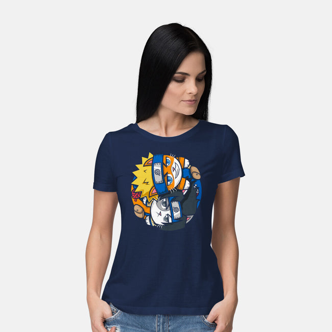 Meow-ruto-womens basic tee-krisren28