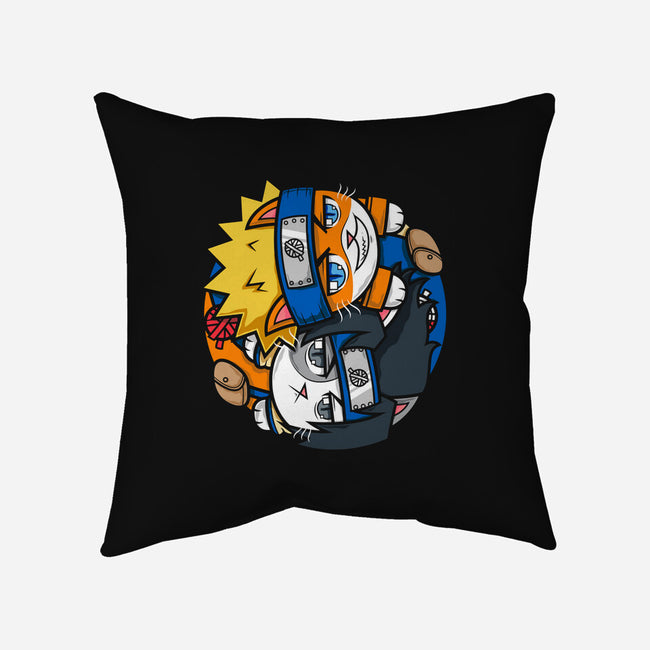 Meow-ruto-none removable cover throw pillow-krisren28