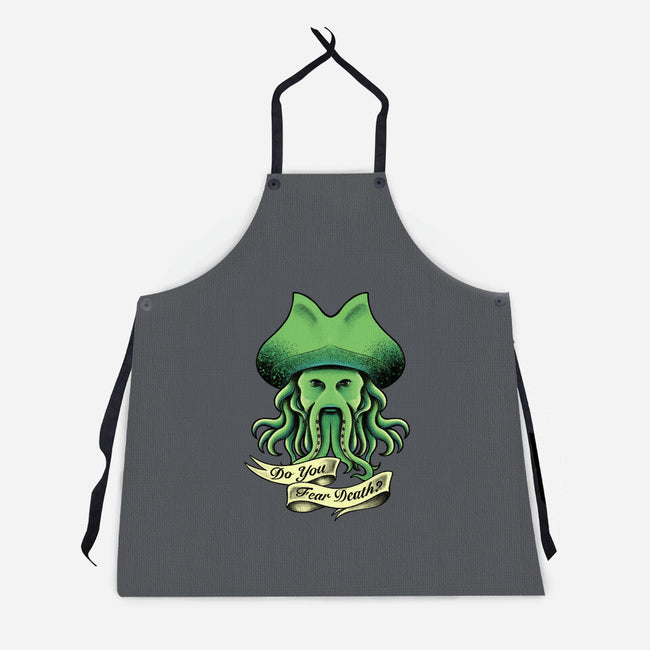 Do You Fear Death-unisex kitchen apron-FunkVampire